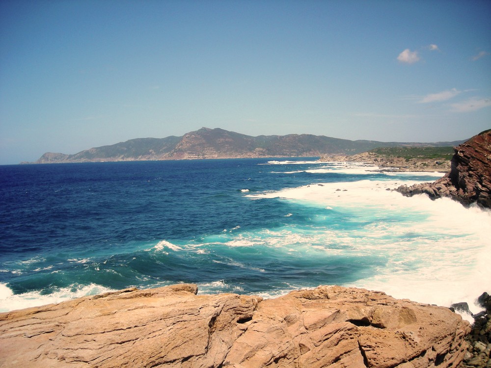 Una giornata di maestrale in Sardegna