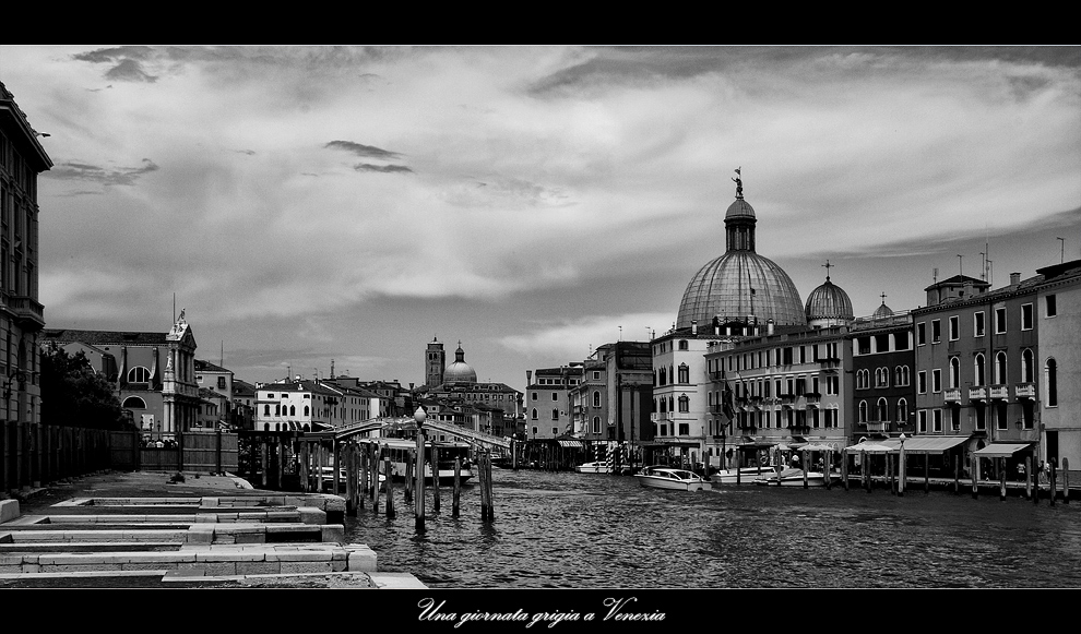 Una giornata grigia a Venezia