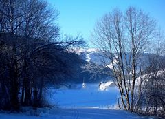 Una leggera nebbiolina