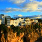 una maravilla de atardecer serrania de ronda