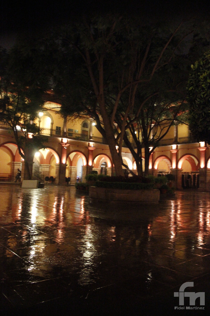 UNA NOCHE DE LLUVIA EN LA UASLP