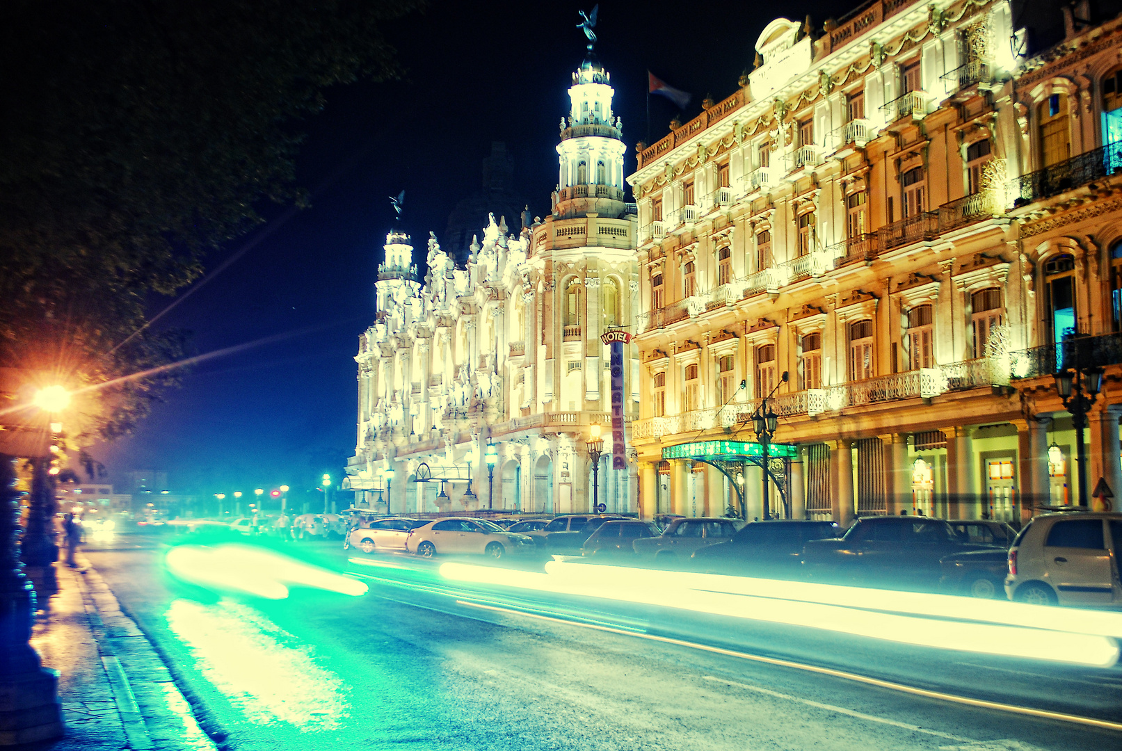 Una noche tranquila en la Habana