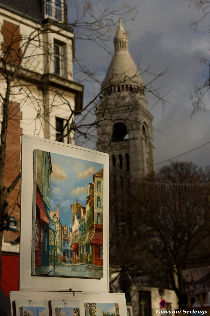 Una nuvolosa Montmartre