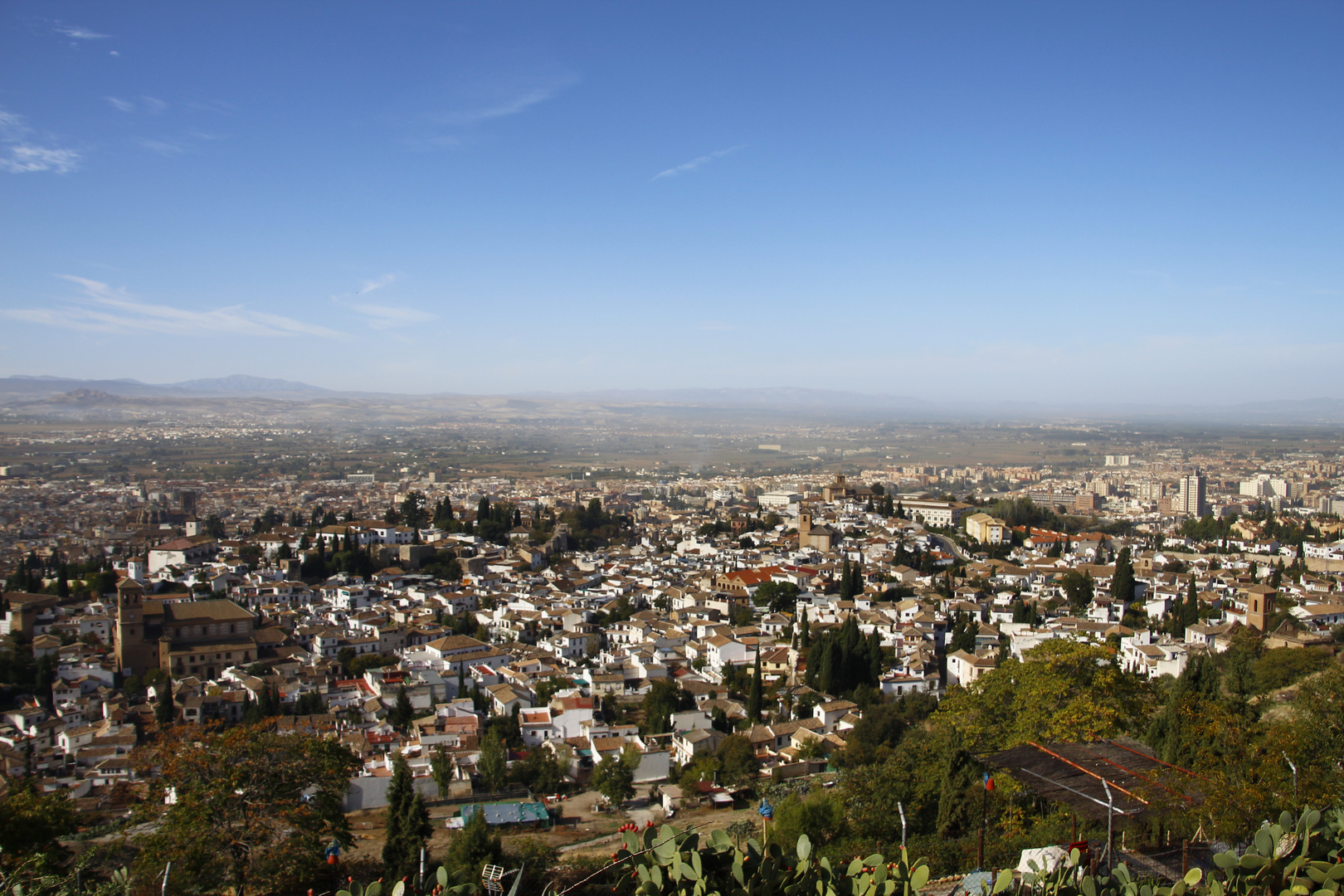 Una panorámica de Granada