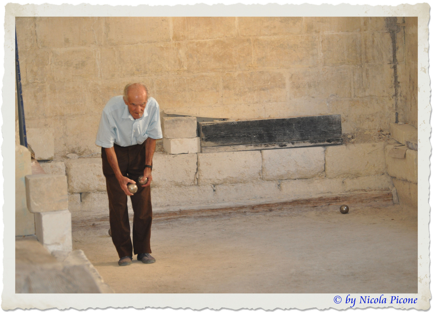 Una partita a bocce