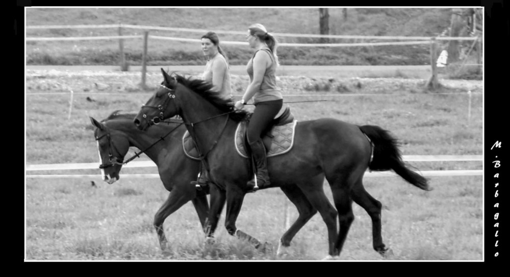 Una paseggiata a cavallo