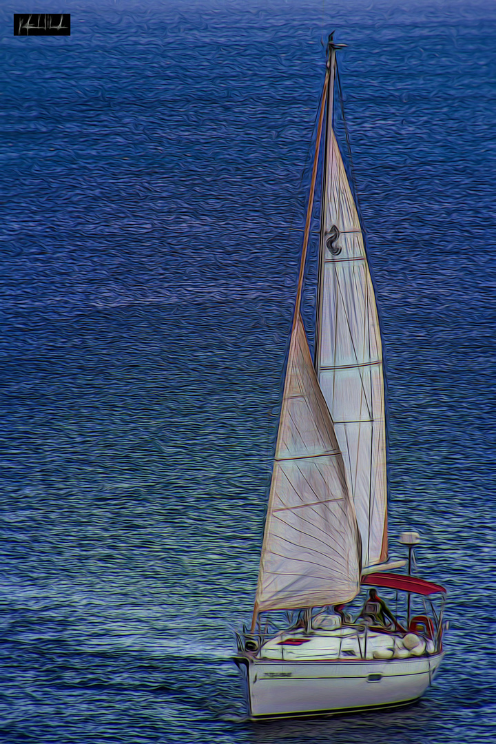 UNA PINTURA DE BARCO