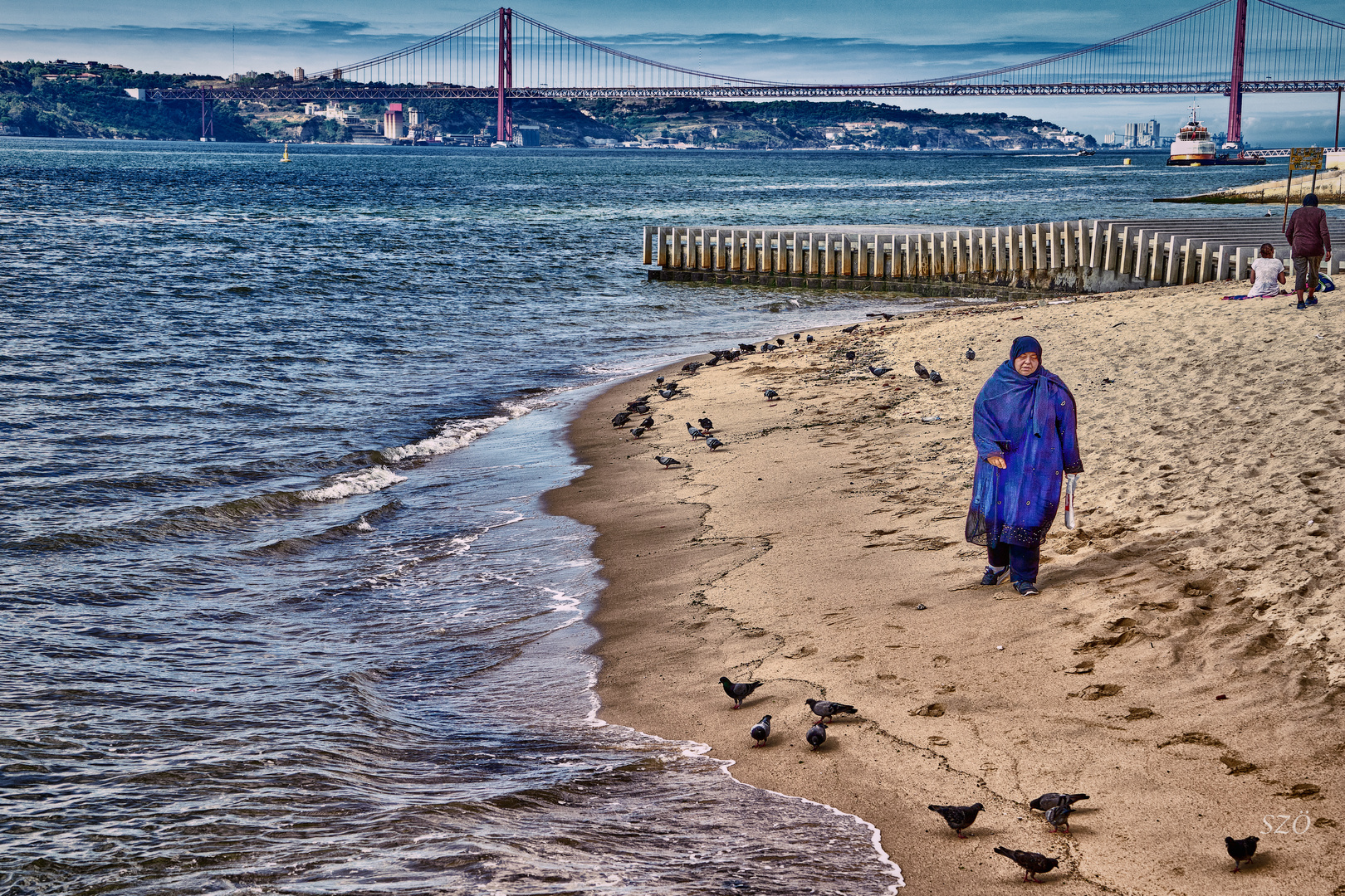 Una Playa al Borde del Tajo