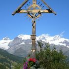 Una preghiera verso il Monte Rosa