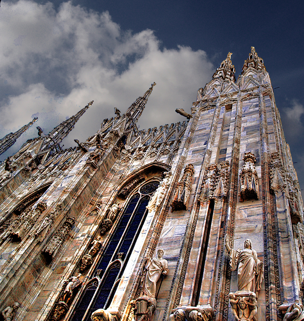 Una prospettiva diversa del Duomo di Milano