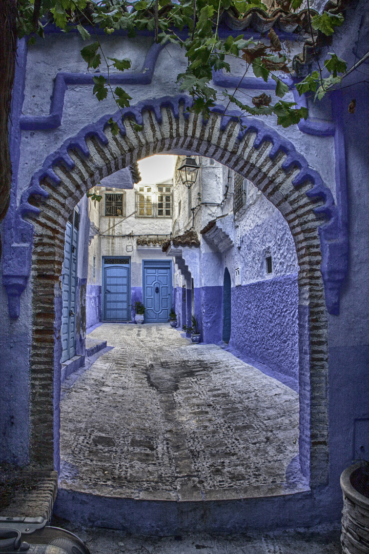 Una PUERTA DE MARRUECOS