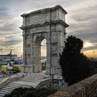 Una sera al porto di Ancona