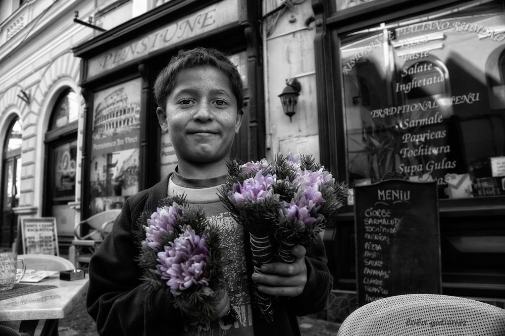 Una sonrisa y unas flores para el maestro "Va por tí Carlos"