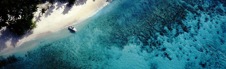 una spiaggia delle seychelles