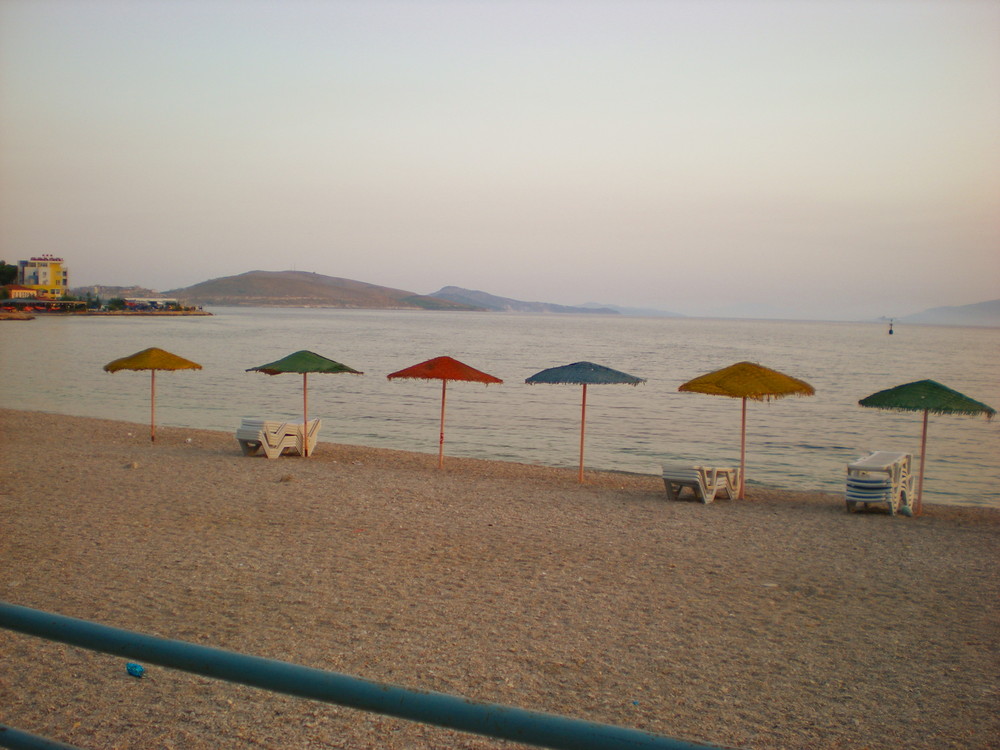 Una spiaggia di Saranda (Albania)