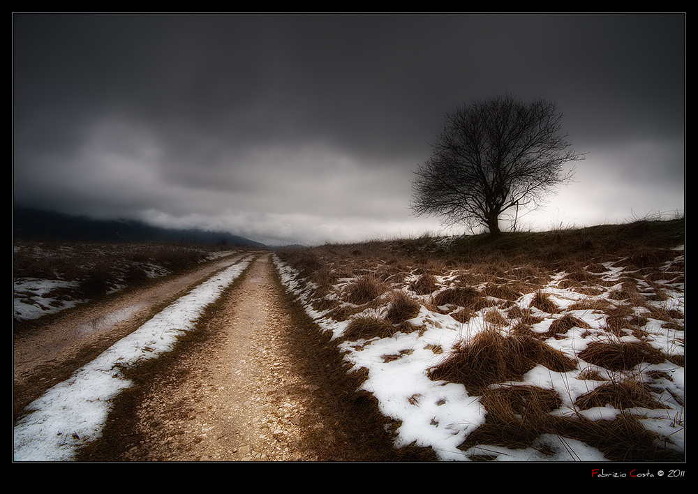 Una strada verso l'ignoto