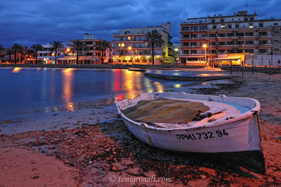 Una tarde en Cala Estancia