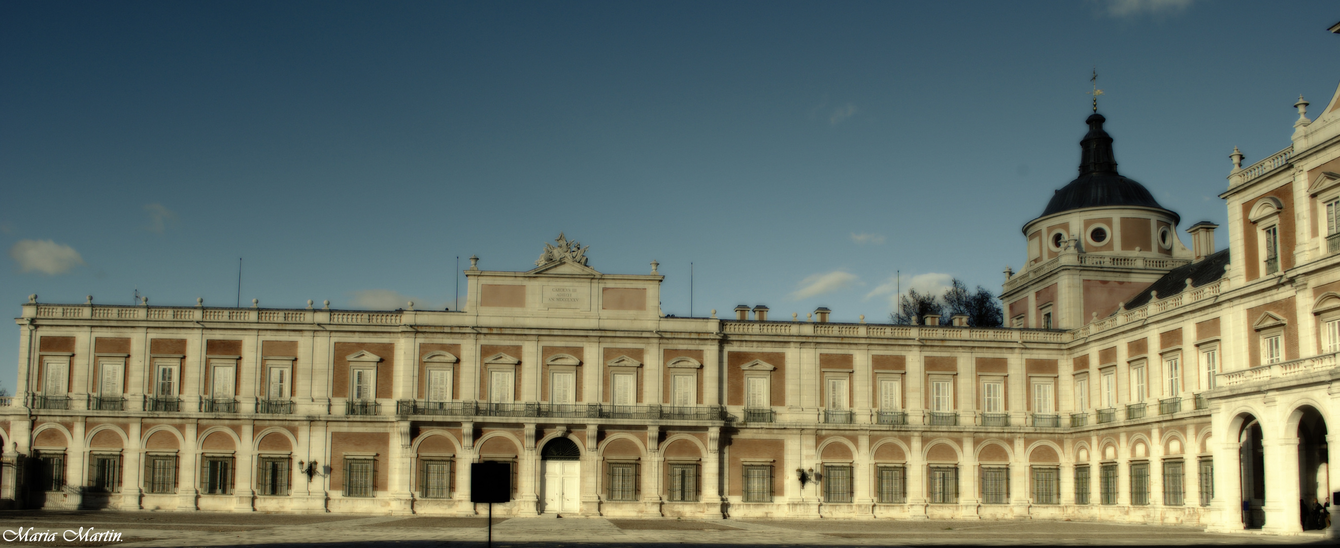 Una tarde en el palacio.