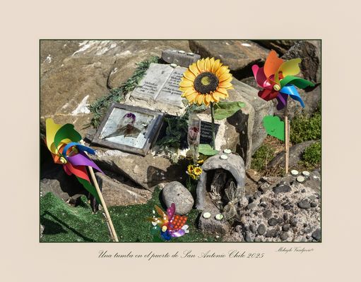 Una tumba en el puerto de San Antonio Chile 2025