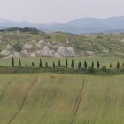 una veduta delle crete senesi