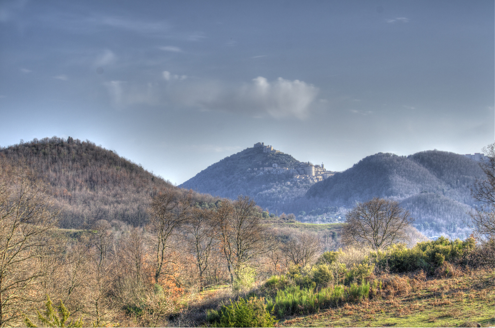 Una veduta di Tolfa