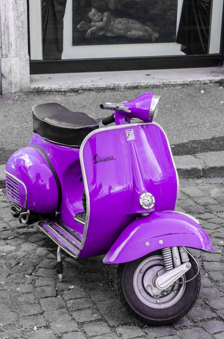 Una vespa alla moda