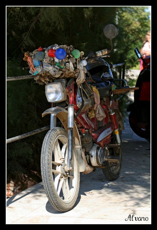 Una vida para una motocicleta.