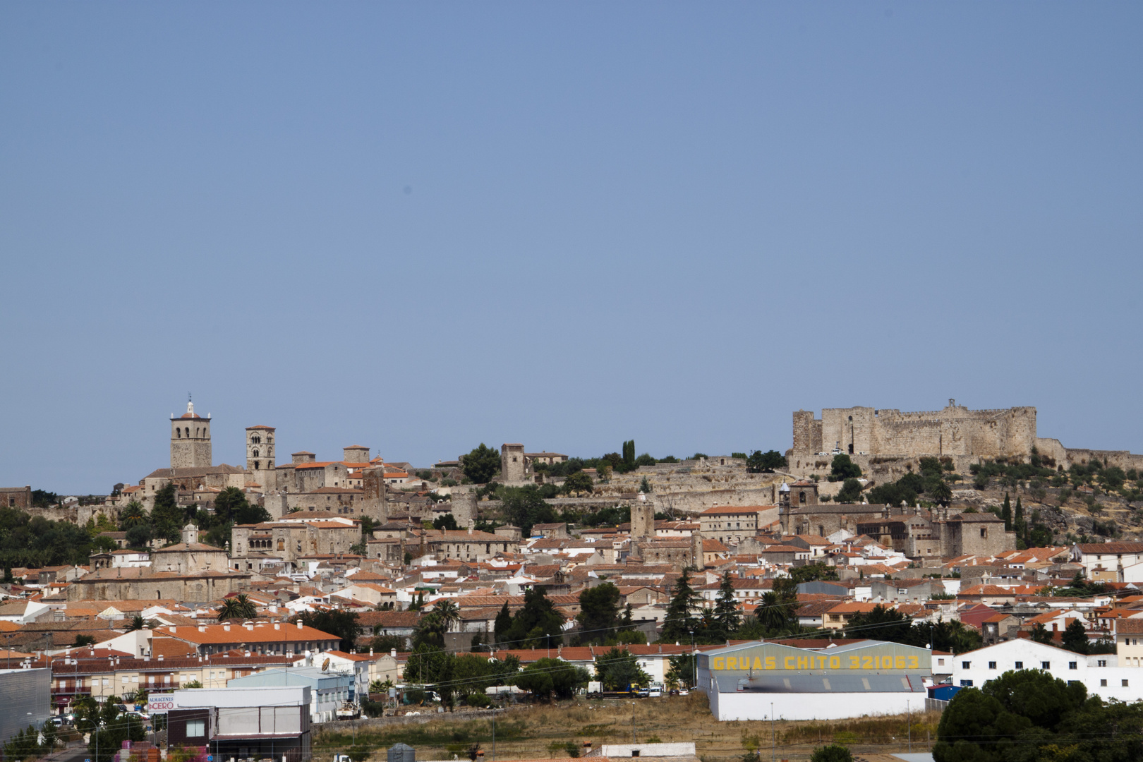 Una vista de Trujillo