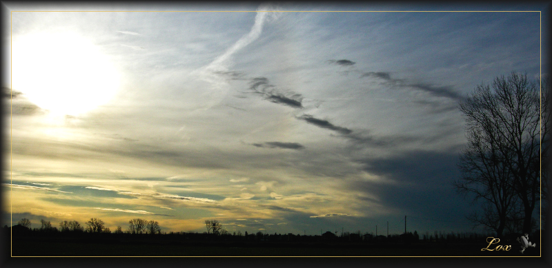 Un'alba invernale...