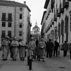 Unas vienen y otros van. Semana Santa ern Madrid