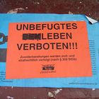 Unbefugtes Leben verboten!