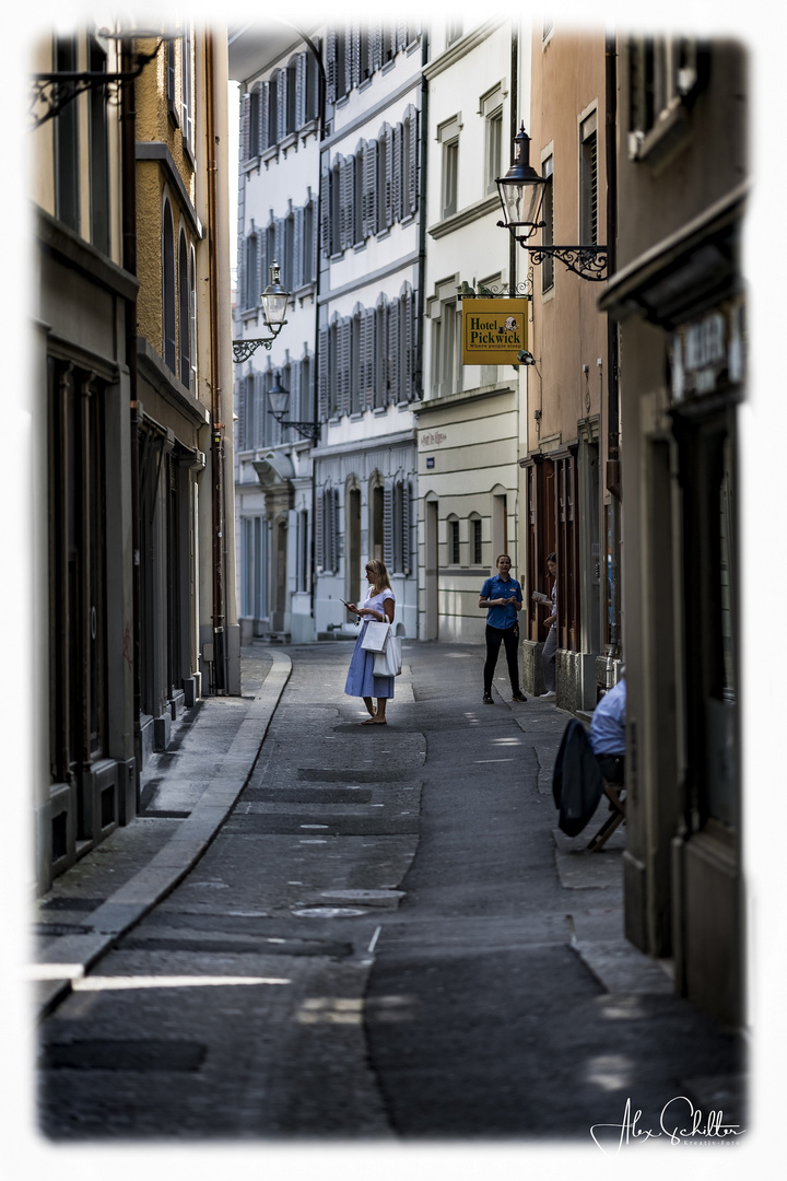 "Unbekannte... Furrengasse Luzern"