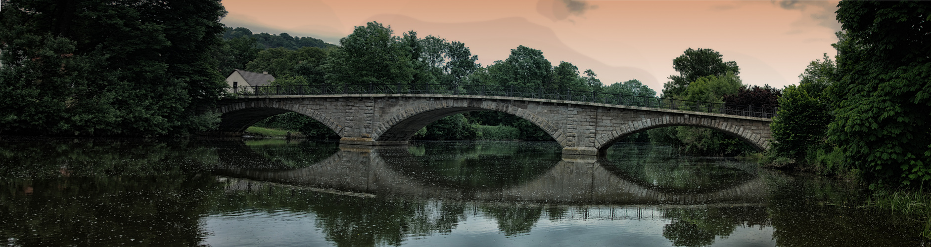 "Unbekannte" Jagstbrücke