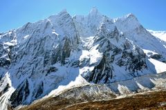 Unbekannter Gipfel in der Manaslu-Region