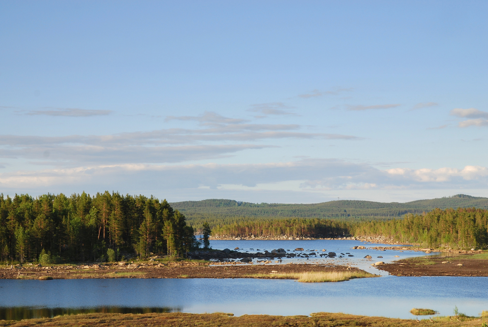 Unbekannter See in Schweden