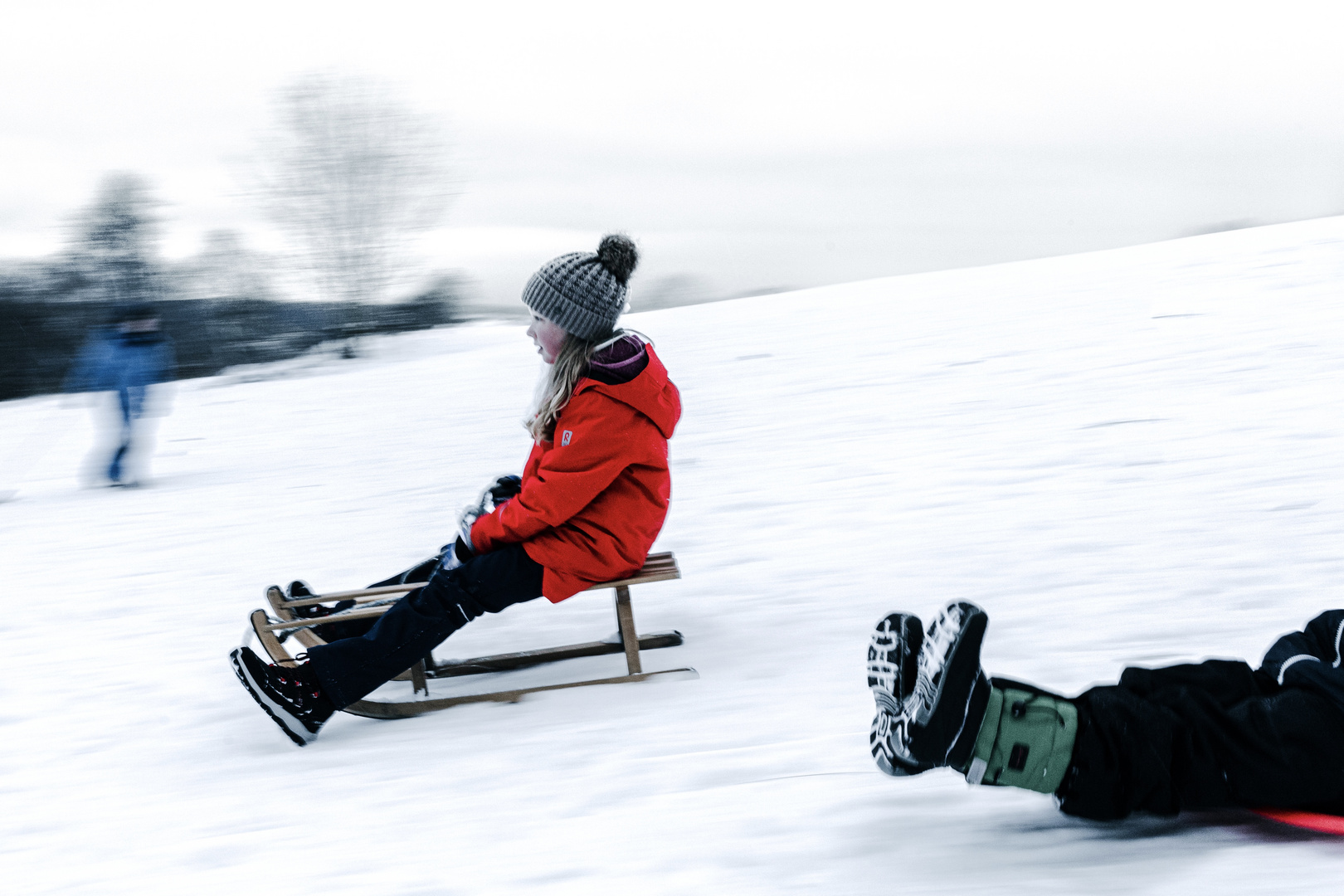 Unbemerkte Aufholjagd im Schnee