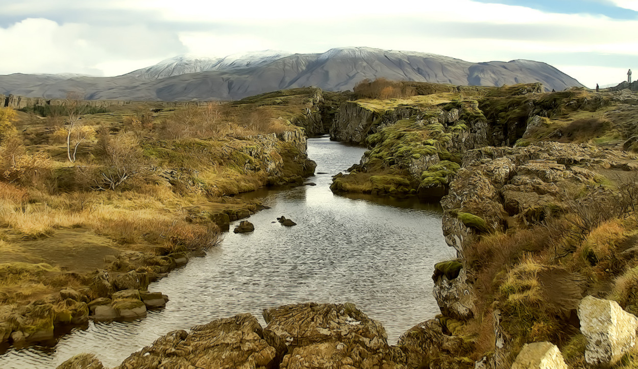 Unberührte Island