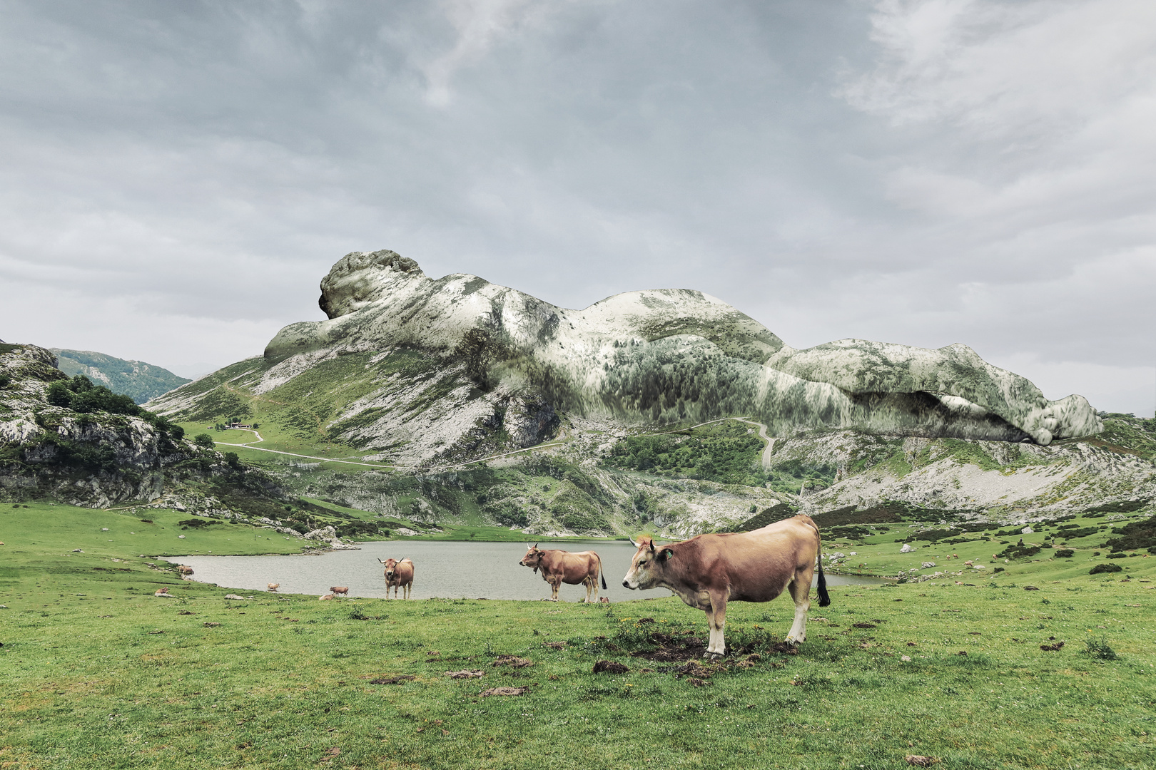 Unberührte Landschaft