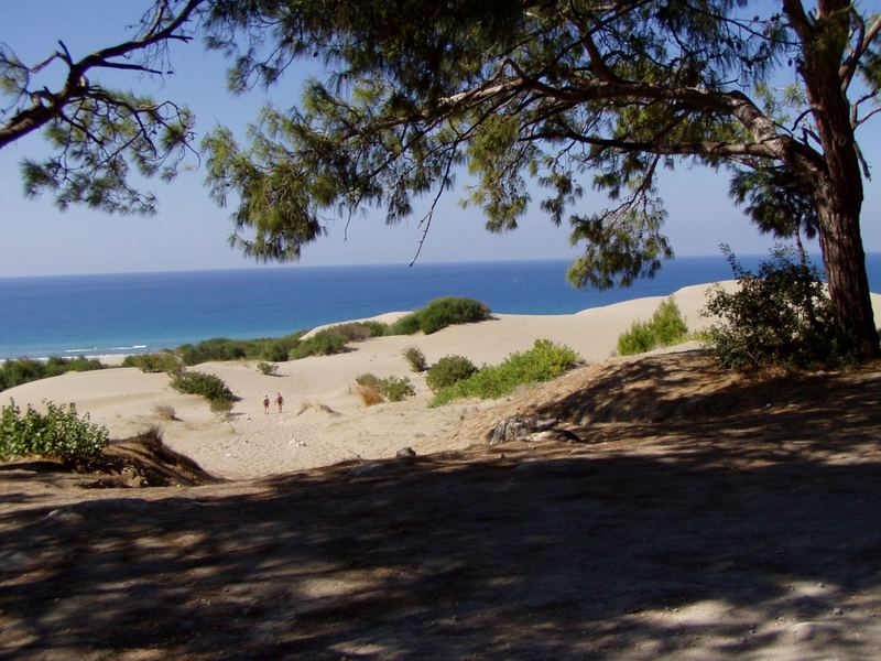 unberührter Strand...