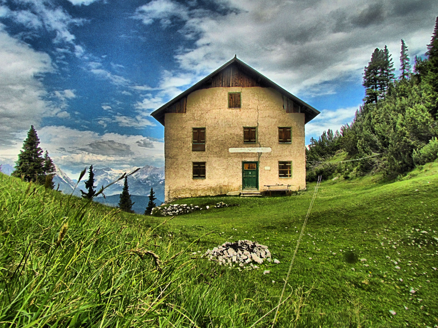 unbewirtschaftete Alm