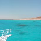 Unbewohnte Insel bei Hurghada