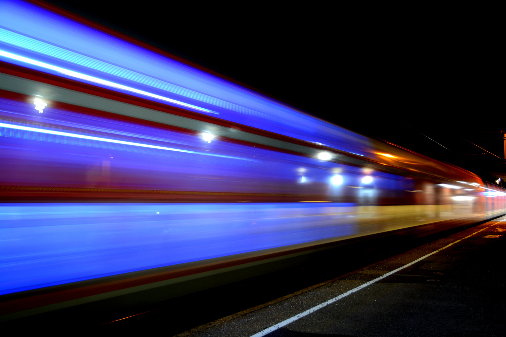 und ab geht die Bahn