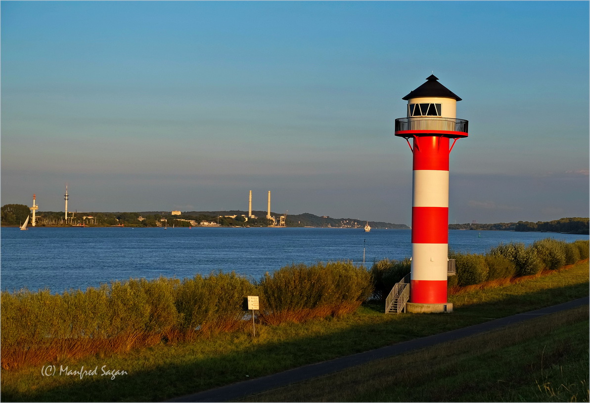 Und Abends an die Elbe...