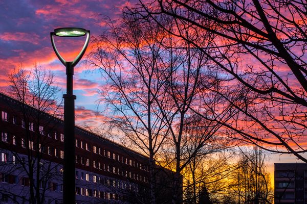 Und abends geht das Licht an .....