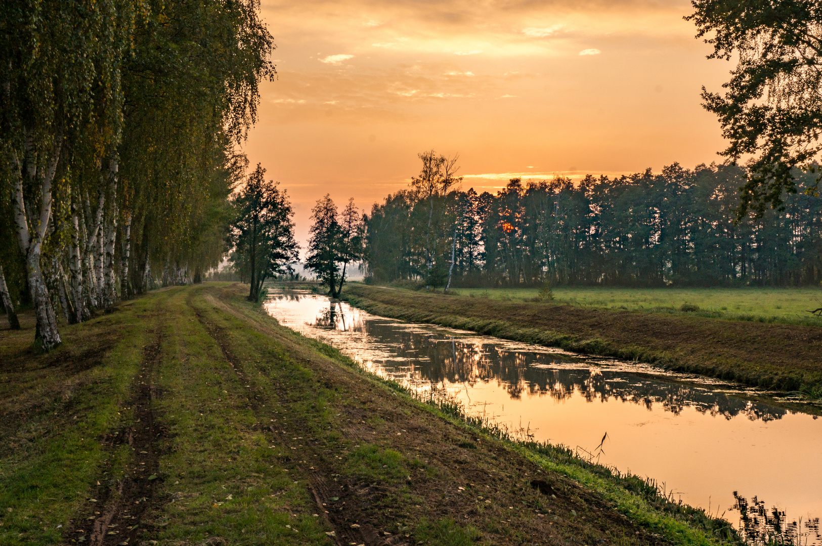 und abends zurück V - Gurkenradweg/Spreewald