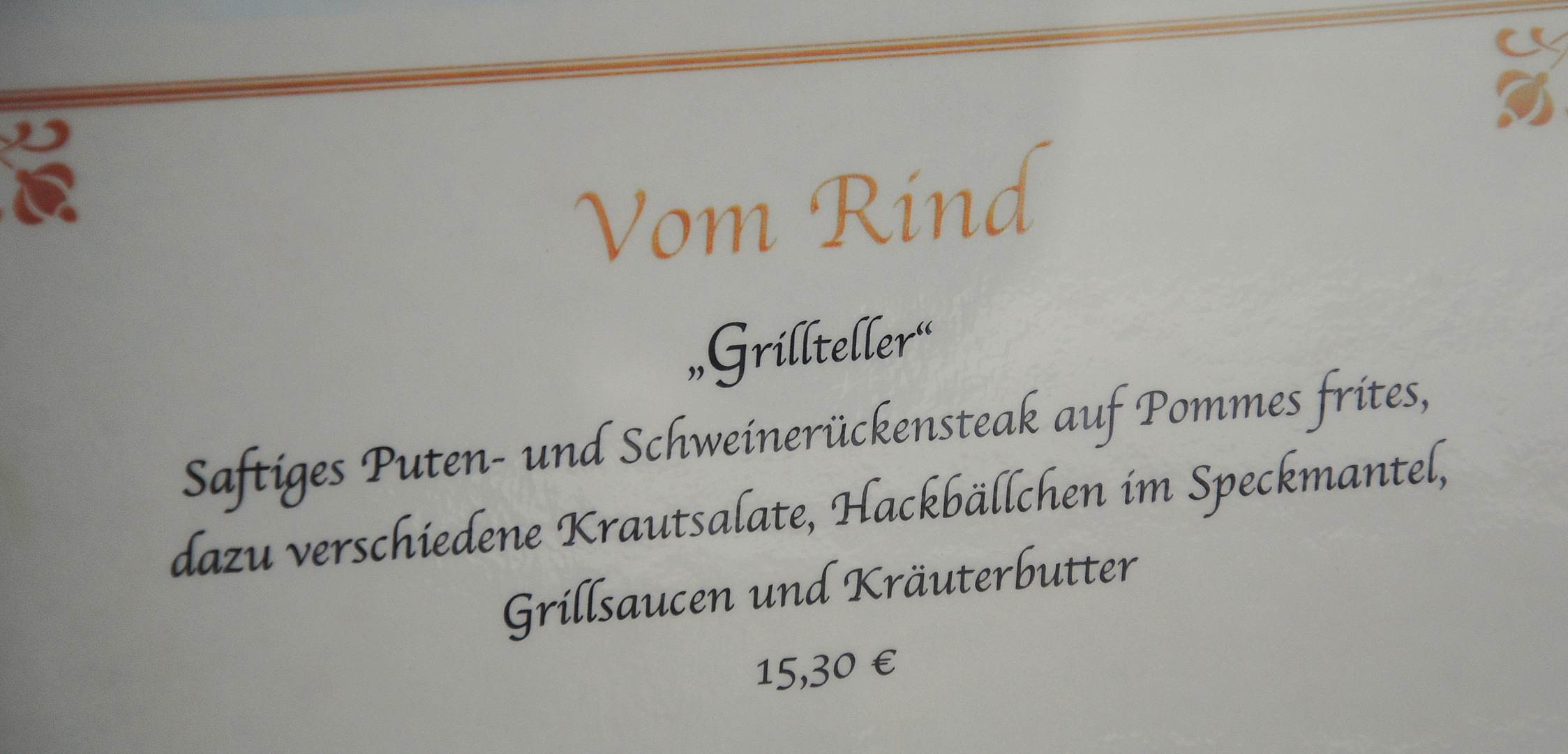 Und alles vom Rind!?