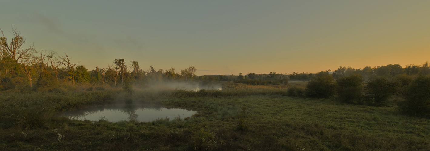 ....und als der Morgennebel zerrann....