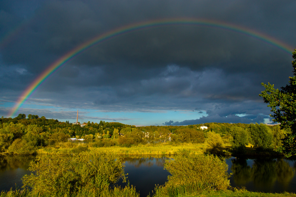 Und am Ende des Regenbogens..........