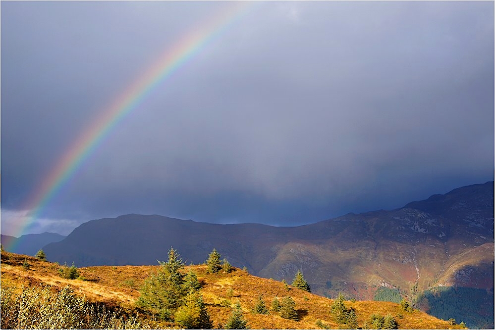 ...und am Ende des Regenbogens liegt ein Topf voller Gold...