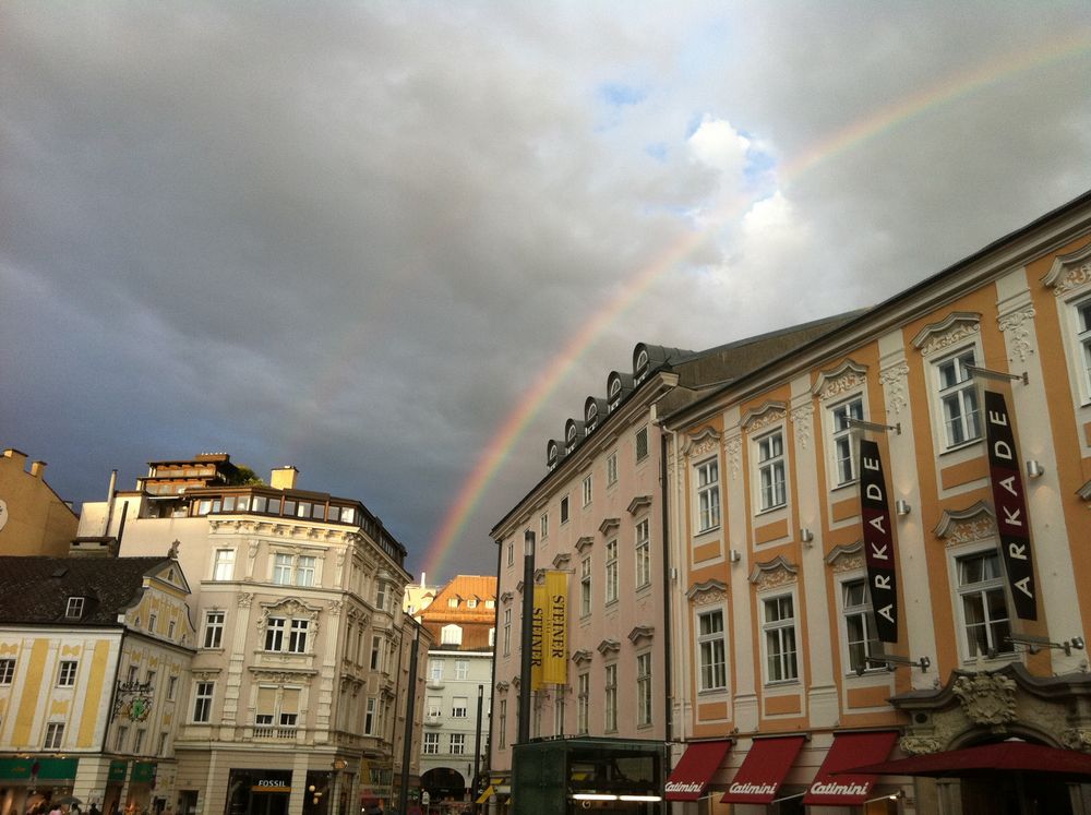 Und am Ende des Regenbogens wartet ...